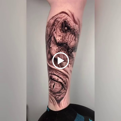 Explore dancing tattoo ideas, creative tattoo ideas in Chapel Hill, available at Durham Tattoos