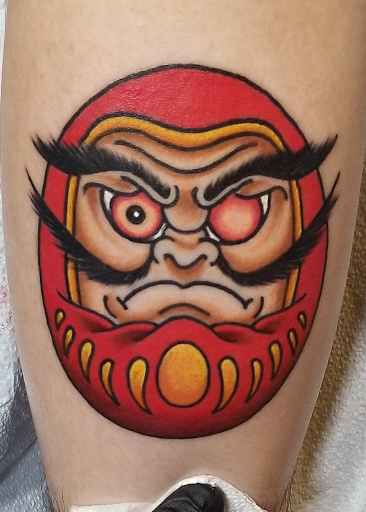 Explore flower leg tattoo ideas, creative tattoo ideas in Senoia, available at Messenger Tattoo Studio