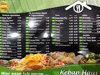 Menu / carte de Kebap Haus à Gelsenkirchen