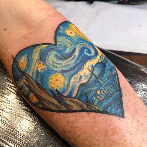 Explore nirvana tattoo ideas, creative tattoo ideas in Newburgh, available at Millennium Tattoo