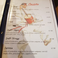 A Casa di Pulcinella à Turin menu