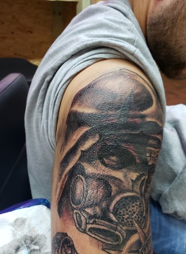 Explore cna tattoo ideas, creative tattoo ideas in Dallas, available at Freak Show Studio