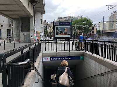 Porte de la Villette à Paris