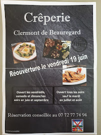 Carte du En tête à crêpe à Clermont-de-Beauregard