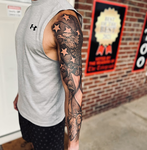 Explore mom dad tattoo ideas, creative tattoo ideas in Warner Robins, available at Untold Pain Tattoo Studio