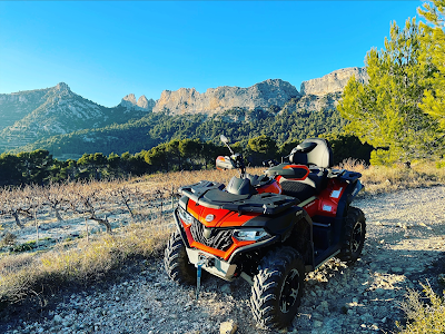 Dentelles Quad à Beaumes-de-Venise