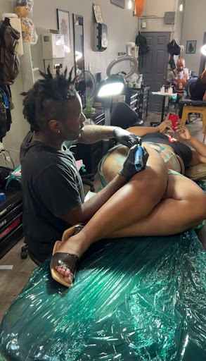 Explore foreign language tattoo ideas, creative tattoo ideas in Atlanta, available at Iron Palm Tattoos & Body Piercing Atlanta