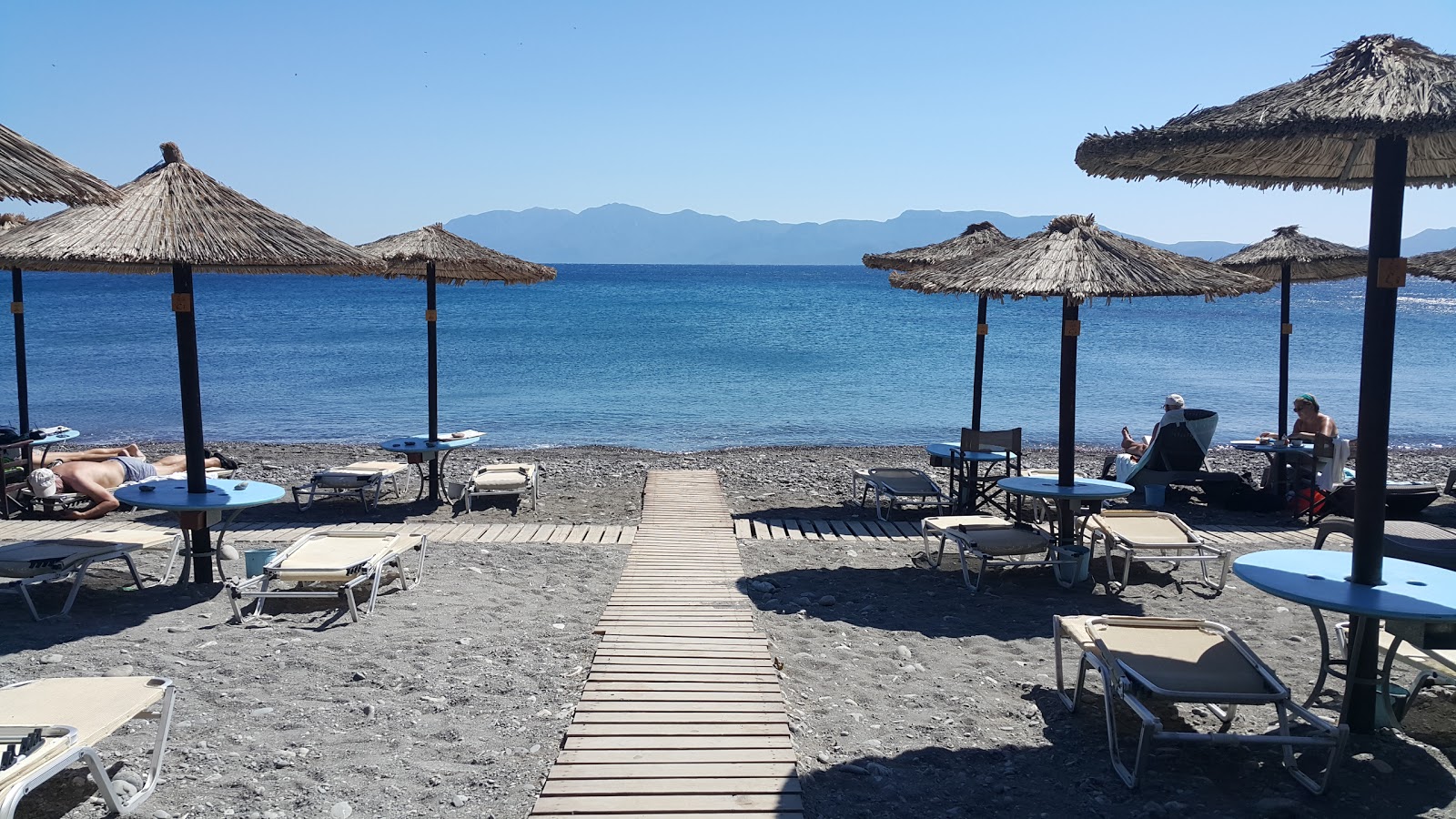 Agios Fokas Beach的照片 具有非常干净级别的清洁度