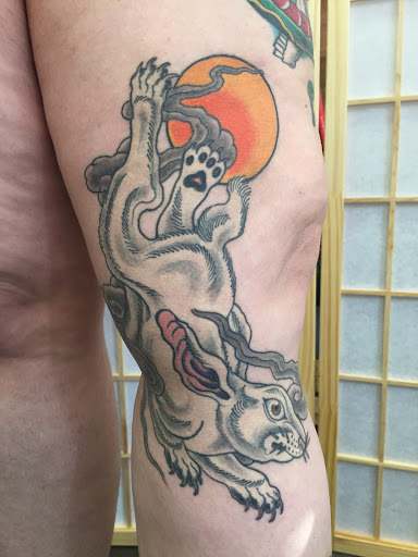 Explore abstract tattoo ideas for women, creative tattoo ideas in Richmond, available at Civilization Tattoo