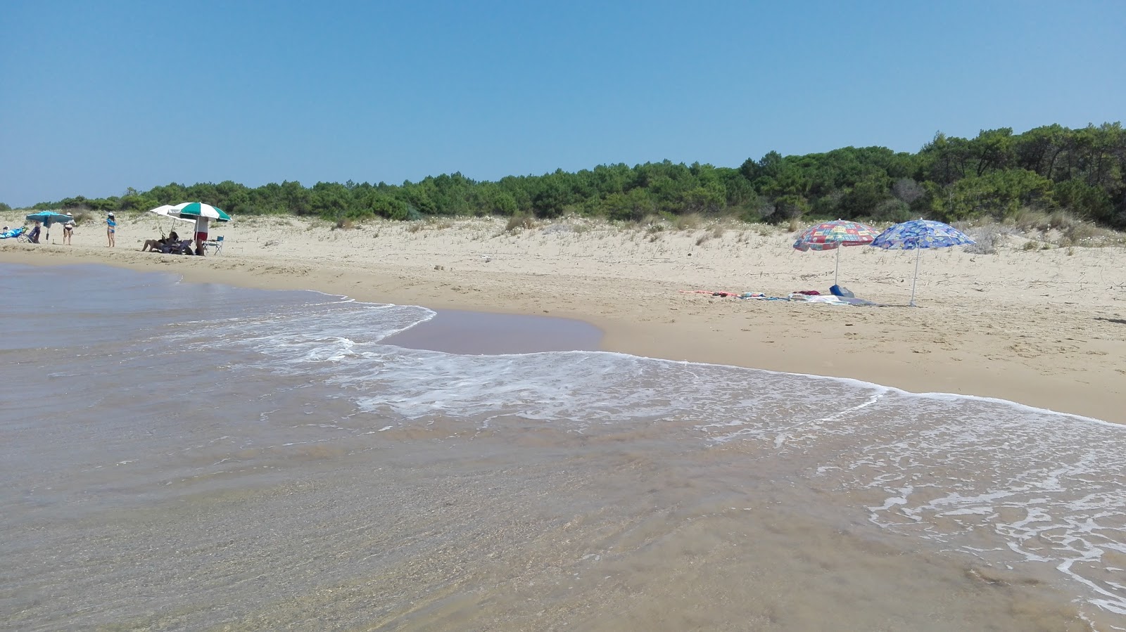 Foto van Paralia Loutra Killinis - populaire plek onder ontspanningskenners