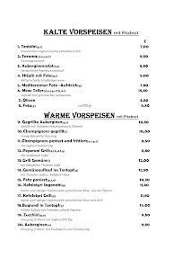 Restaurant grec Taverna Estia à Meldorf (la carte)