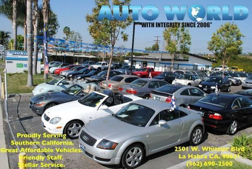 Used Car Dealer «Auto World», reviews and photos, 2501 W Whittier Blvd, La Habra, CA 90631, USA