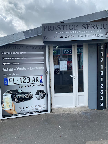 Agence d'immatriculation automobile Prestige Service Gagny