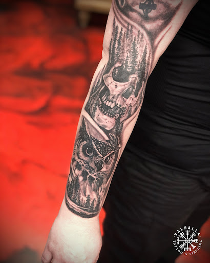 Explore witcher tattoo ideas, creative tattoo ideas in Rogers, available at Valhalla Tattoo & Piercing Studio