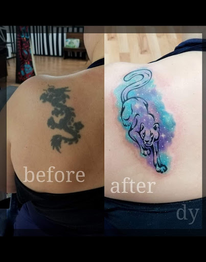 Explore invader zim tattoo ideas, creative tattoo ideas in Benton, available at Spectrum Tattoo