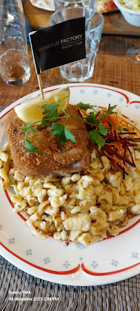 Escalope panée du Restaurant de spécialités alsaciennes Winstub Factory à Mulhouse - n°11