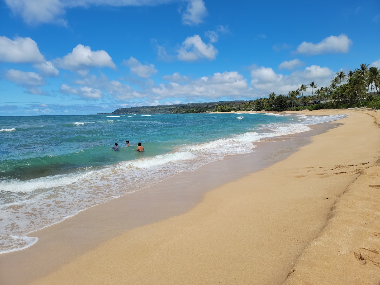 Foto von Papa'Iloa Beach mit beiger sand Oberfläche