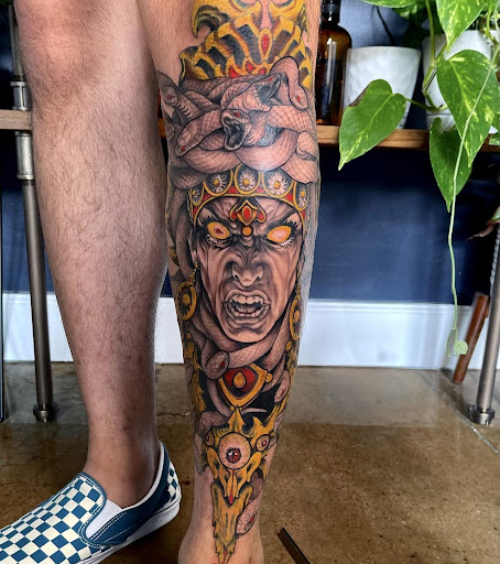 Explore male rib tattoo ideas, creative tattoo ideas in Tampa, available at Sword & Stone Tattoo