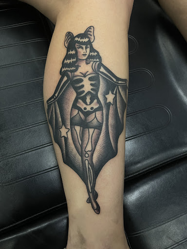 Explore foot and ankle tattoo ideas, creative tattoo ideas in Addison, available at Cat Tattoo