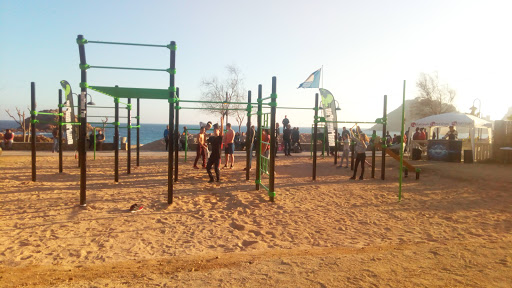 Barras de street workout en Tossa de Mar, Girona