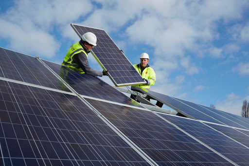 Installation of solar panels Reading