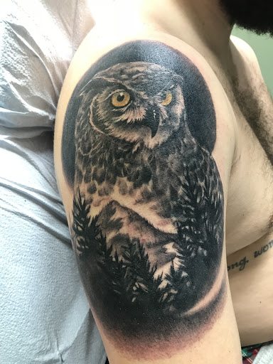 Tattoo Shop «Folk City Tattoo», reviews and photos, 3235 Bridge Rd, Suffolk, VA 23435, USA