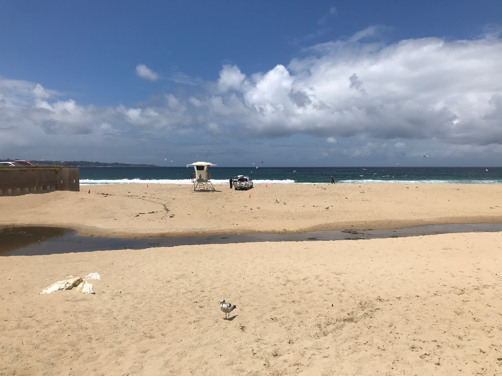 Foto de Monterey beach e o assentamento