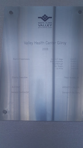 Medical Clinic «Valley Health Center Gilroy», reviews and photos, 7475 Camino Arroyo, Gilroy, CA 95020, USA