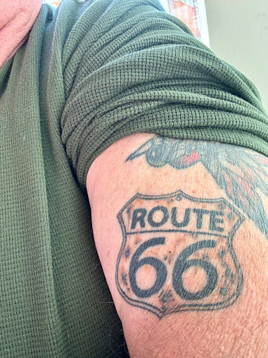 Explore boxer dog tattoo ideas, creative tattoo ideas in Valley Springs, available at Sacred Skin Tattoo