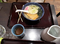 Soupe du Restaurant de porc pané et frit (tonkatsu) Tonkatsu Tombo à Paris - n°9