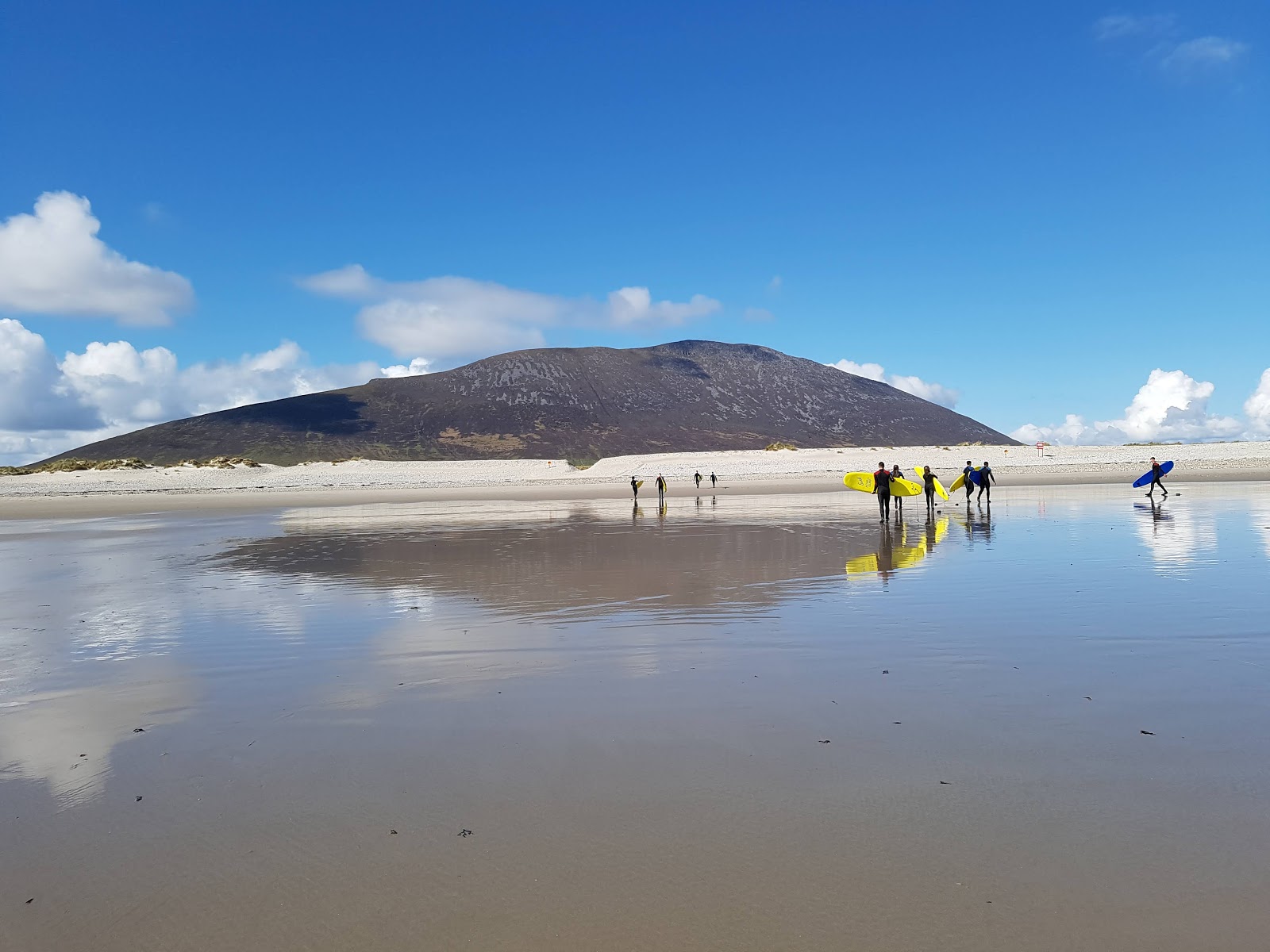 Photo de Keel Beach protégé par des falaises