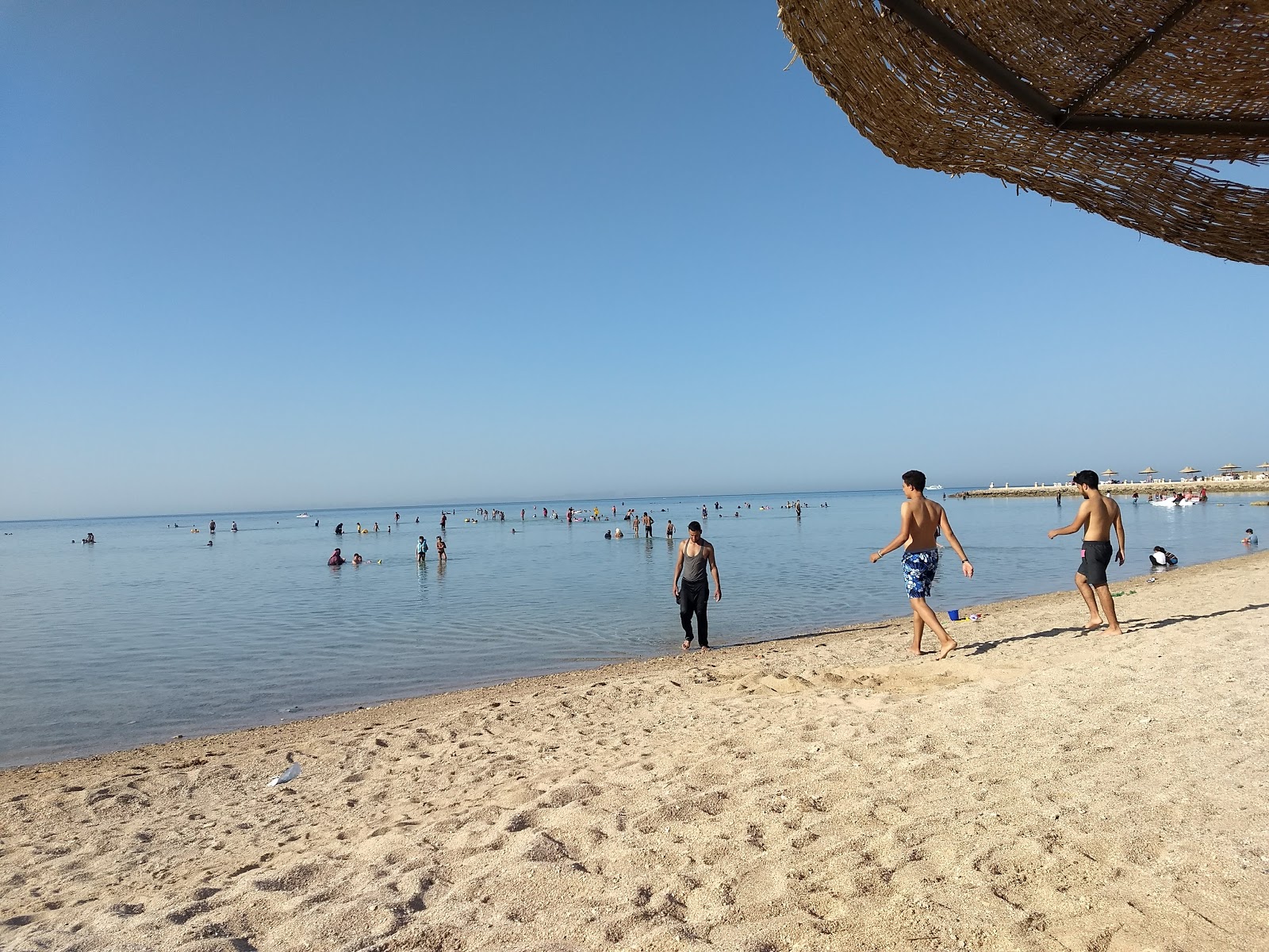 Foto de El Sawaky Beach con muy limpio nivel de limpieza