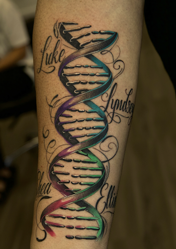 Explore chest sleeve tattoo ideas, creative tattoo ideas in Bayville, available at Momo Tattoo Studio