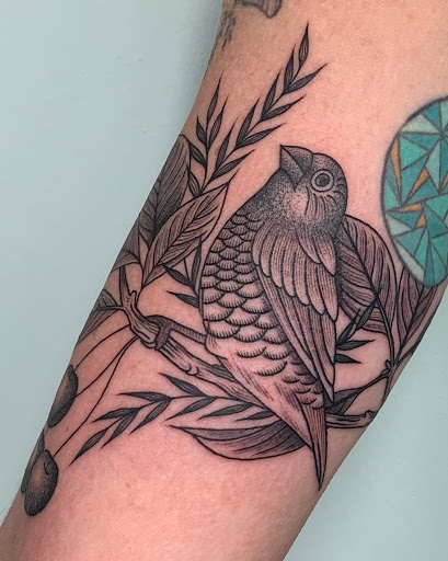 Explore half leg sleeve tattoo ideas, creative tattoo ideas in Salt Lake City, available at Only Forever Tattoo