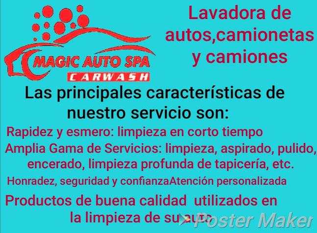 Opiniones de Magic Auto Spa Lavadora De Carros en Machala - Servicio de lavado de coches