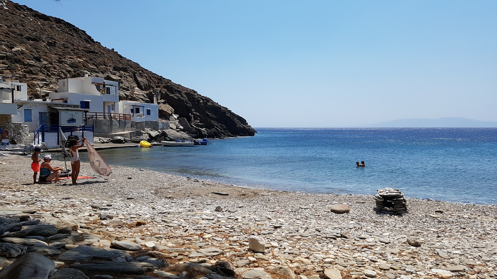 Photo de Vathi beach avec un niveau de propreté de très propre