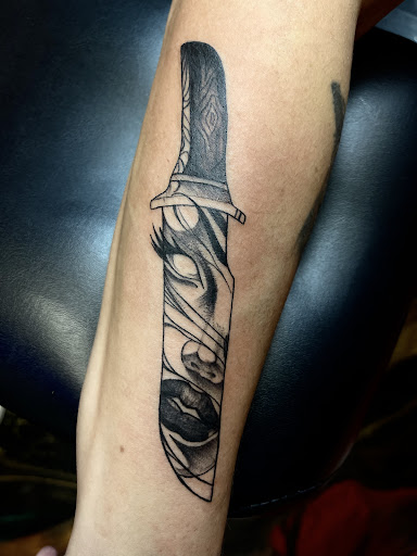 Explore michigan wolverines tattoo ideas, creative tattoo ideas in Hollywood, available at Major Ink Studios