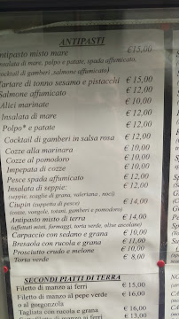 Il Portichetto à Loano menu