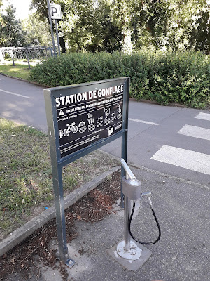 Station de gonflage vélo Libre service à Rennes