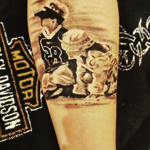 Explore teacher tattoo ideas, creative tattoo ideas in Conowingo, available at In Bloom Tattoo