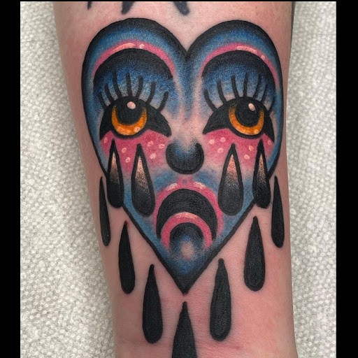 Explore cowgirl tattoo ideas, creative tattoo ideas in Springfield, available at Good Heart Tattoos
