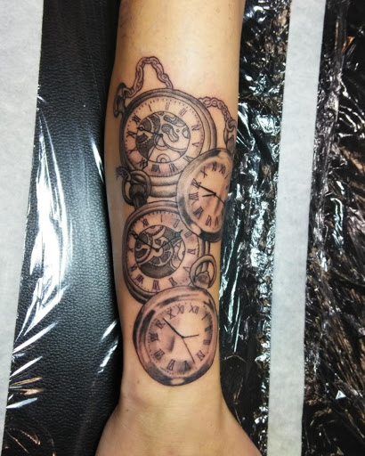 Explore feminine neck tattoo ideas, creative tattoo ideas in Saint Petersburg, available at Ink Godz Tattoos