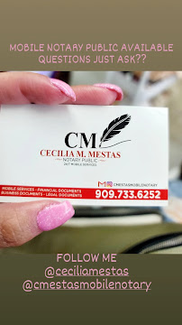 Cecilia M. Mestas Notary public - Photo 7 - Car repair in , San Bernardino