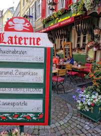 Restaurant Laterne Baden-Baden à Baden-Baden menu