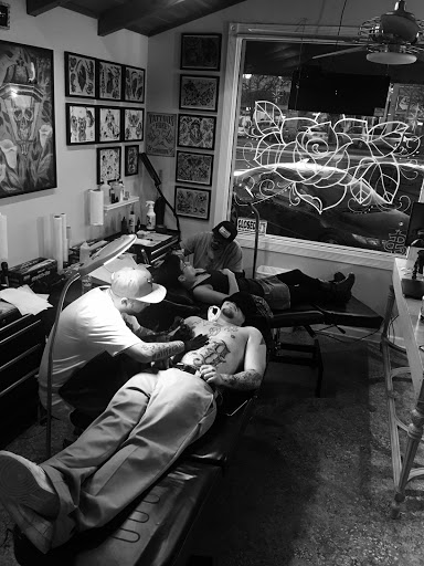 Explore hippie tattoo ideas, creative tattoo ideas in San Jose, available at Blue Rose Tattoo