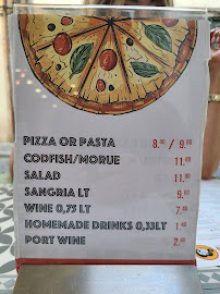 Mamma Bella Cais de Gaia à Vila Nova de Gaia menu