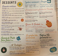 Le Paradis du Fruit - Les Halles à Paris menu