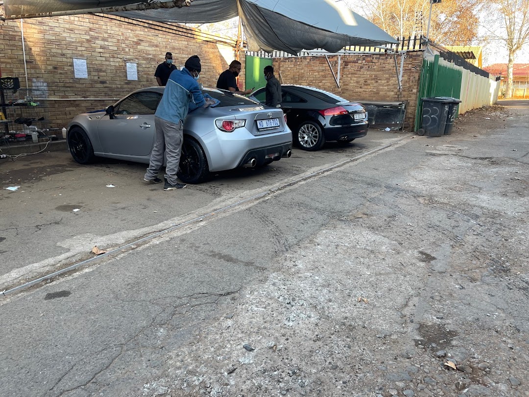 Mr Car wash in the city Johannesburg