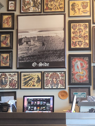 Explore drum tattoo ideas, creative tattoo ideas in Oceanside, available at Frontline Tattoo Co