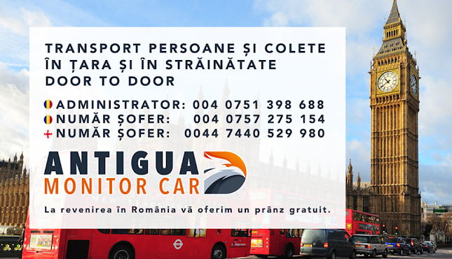 Opinii despre Antigua Monitor Car - Transport persoane si colete Romania, Anglia, Belgia, Cehia, Germania, Austria în <nil> - Servicii de mutare